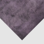 Pflaumenverblasste Papierhandschrift Seidenpapier (Ausschnitt)