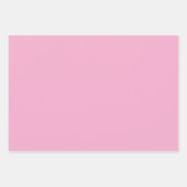 Pflaumenwein Lila Frühling Saison Solid Color Geschenkpapier Set (Vorderseite 3)