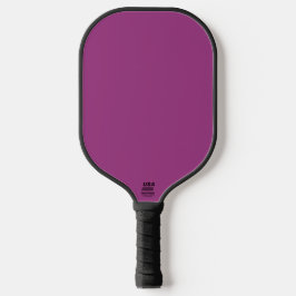 Pflaumenwein Lila Frühling Saison Solid Color Pickleball Schläger