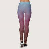 Pflaumenzurückhaltung Leggings (Rückseite)