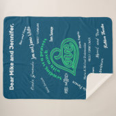 Pflege Blanket mit Liebe und Gebeten Sherpadecke (Vorderseite (Horizontal))