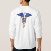Pflege Caduceus Sweatshirt (Rückseite)