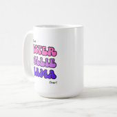 Pflege Collie Mama Tasse (Vorderseite Links)