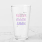 Pflege-Collie-Mama-Tasse Glas (Rückseite)