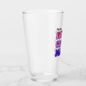 Pflege-Collie-Mama-Tasse Glas (Rechts)