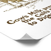 Pflege dein Baby Print zwei Poster (Ecke)