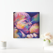 Pflege der Baby Square Uhr (Zuhause)