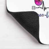 Pflege der friedlichen Liebe Mousepad (Ecke)