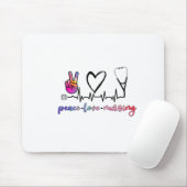 Pflege der friedlichen Liebe Mousepad (Mit Mouse)
