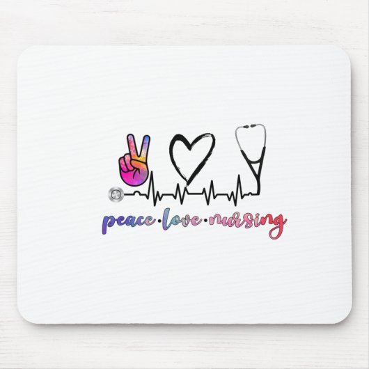 Pflege der friedlichen Liebe Mousepad (Vorne)