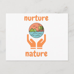 Pflege der Natur, Lebenszitate Postkarte
