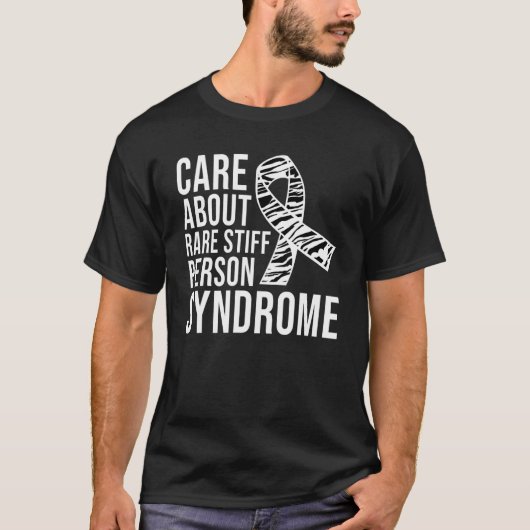 Pflege der seltenen Stiff Person Syndrome Awarenes T-Shirt (Vorderseite)