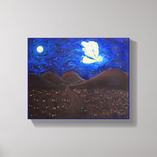 Pflege der Soul Angel Painting Leinwand (8" x 10") (Vorderseite)