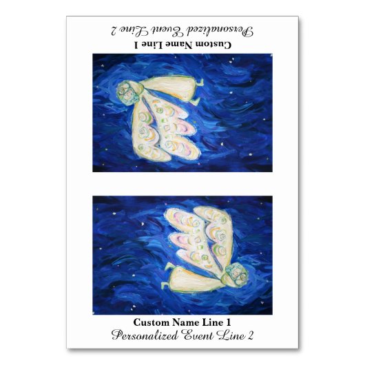 Pflege der Soul Angel Table Zent Card Tischnummer (Vorderseite)