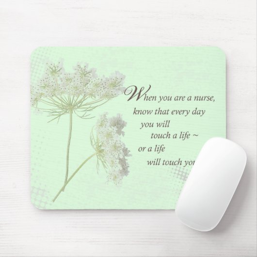 Pflege der Touch ein Leben mit wilden Blume Mousepad (Mit Mouse)