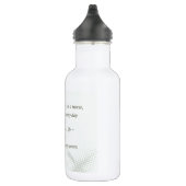 Pflege der Touch ein Leben mit wilden Blume Trinkflasche (Rechts)