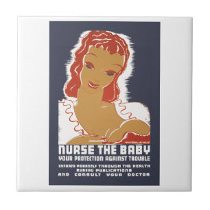 Pflege des Babys Fliese