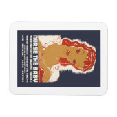 Pflege des Babys Magnet (Horizontal)