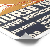 Pflege des Babys Poster (Ecke)