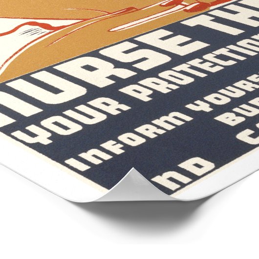 Pflege des Babys Poster (Ecke)