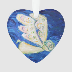 Pflege des Soul Angel mit Baby Holiday Ornament