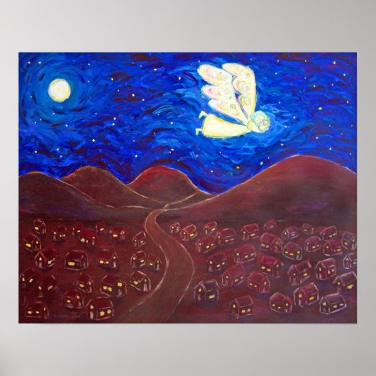 Pflege des Soul Angel Poster Print (Vorne)