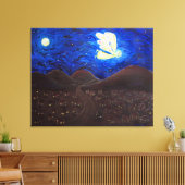 Pflege des Souls Angel Malerei Wrapped Canvas Art Leinwanddruck (Insitu (Wohnzimmer))