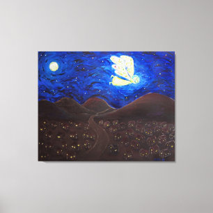 Pflege des Souls Angel Malerei Wrapped Canvas Art Leinwanddruck