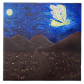 Pflege des Souls Angel Tile Geschenk Fliese (Vorderseite)