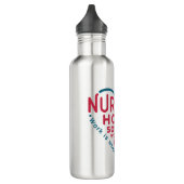 Pflege des Zuhause Social Worker-Werteschwerpunkts Edelstahlflasche (Links)