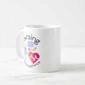 Pflege erfordert Geduld Kaffeetasse (Vorderseite Links)