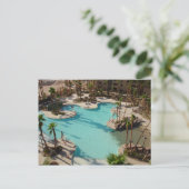 Pflege für das Schwimmen? Postkarte (Stehend Vorderseite)