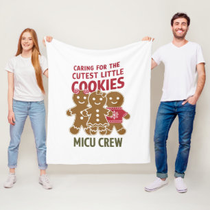 Pflege für die süßesten kleinen Cookies NICU-Krank Fleecedecke