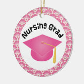 Pflege Graduate Pink Gift Ornament (Links)