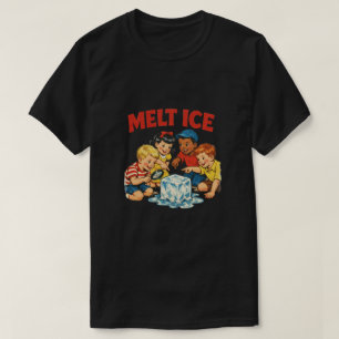 Pflege Hoffnung Vintage Kinder gießen Blumen T-Shirt
