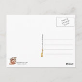 Pflege Ihrer Sidewaffen Postkarte (Rückseite)