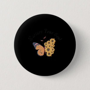 Pflege Ihres Souls Aufkleber Button