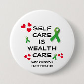 PFLEGE IM SELBSTVERSORGUNGSBEREICH Christlich Button (Vorderseite)