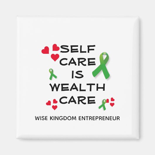 PFLEGE IM SELBSTVERSORGUNGSBEREICH Christlich Magnet (Vorne)