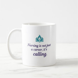 Pflege ist eine Berufung Moderne medizinische Iden Kaffeetasse