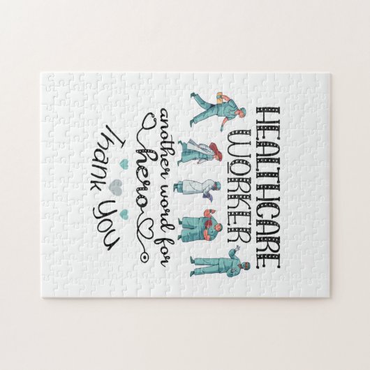 Pflege | Krankenpfleger Puzzle (Horizontal)