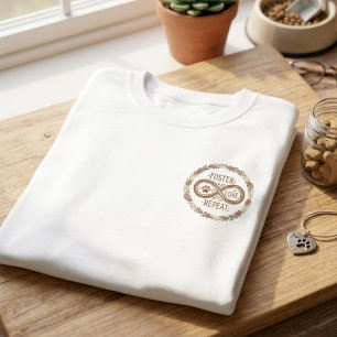 Pflege Liebe Wiederholung Unendlichkeit Pfoten Kra T-Shirt