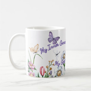 Pflege mich, mein inneres Wachstum Kaffeetasse