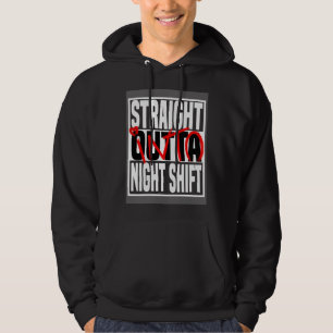 Pflege Nacht Schicht Nährende Altenpflege Hoodie
