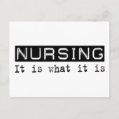 Pflege Postkarte (Vorderseite)