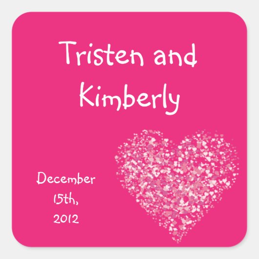 Pflege Stickers Pink Floral Petals Blume Rose (Vorderseite)