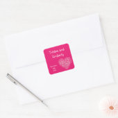 Pflege Stickers Pink Floral Petals Blume Rose (Umschlag)