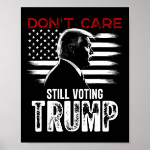 Pflege stimmt immer noch über Trump-Shirt-Geschenk Poster