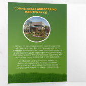 Pflege und Landschaftspflege Dreifach Gefaltete Karte (Innen Erste Seite)