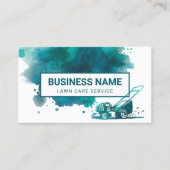 Pflege und Landschaftsschutz für Wasserfarben Visitenkarte (Vorderseite)